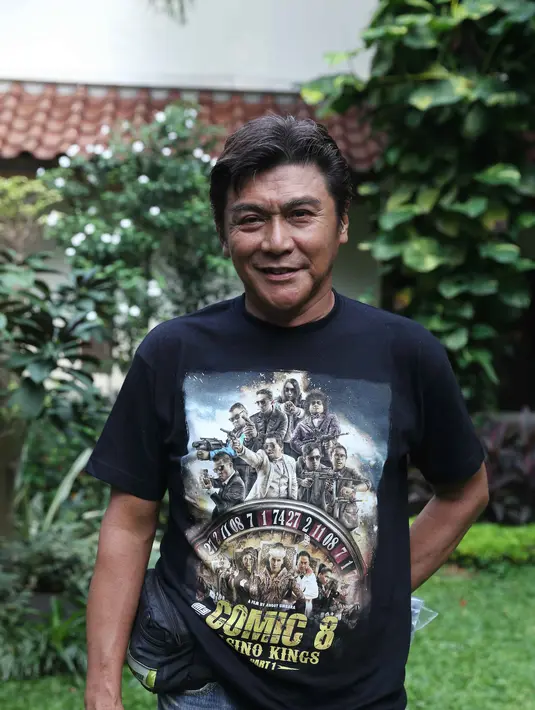 Willy Dozan sudah malang melintang di dunia perfilman tanah air. Lewat peran actionnya di film Casino Kings Part 2 mendapatkan banyak pujian dari penonton di Indonesia. (Nurwahyunan/Bintang.com)