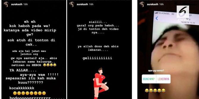 Video Klarifikasi Aura Kasih Soal Video Porno Mirip Dirinya Enamplus