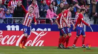 Atletico Madrid meraih kemenangan dengan skor 2-0 saat menjamu Athletic Bilbao. (doc. La Liga)