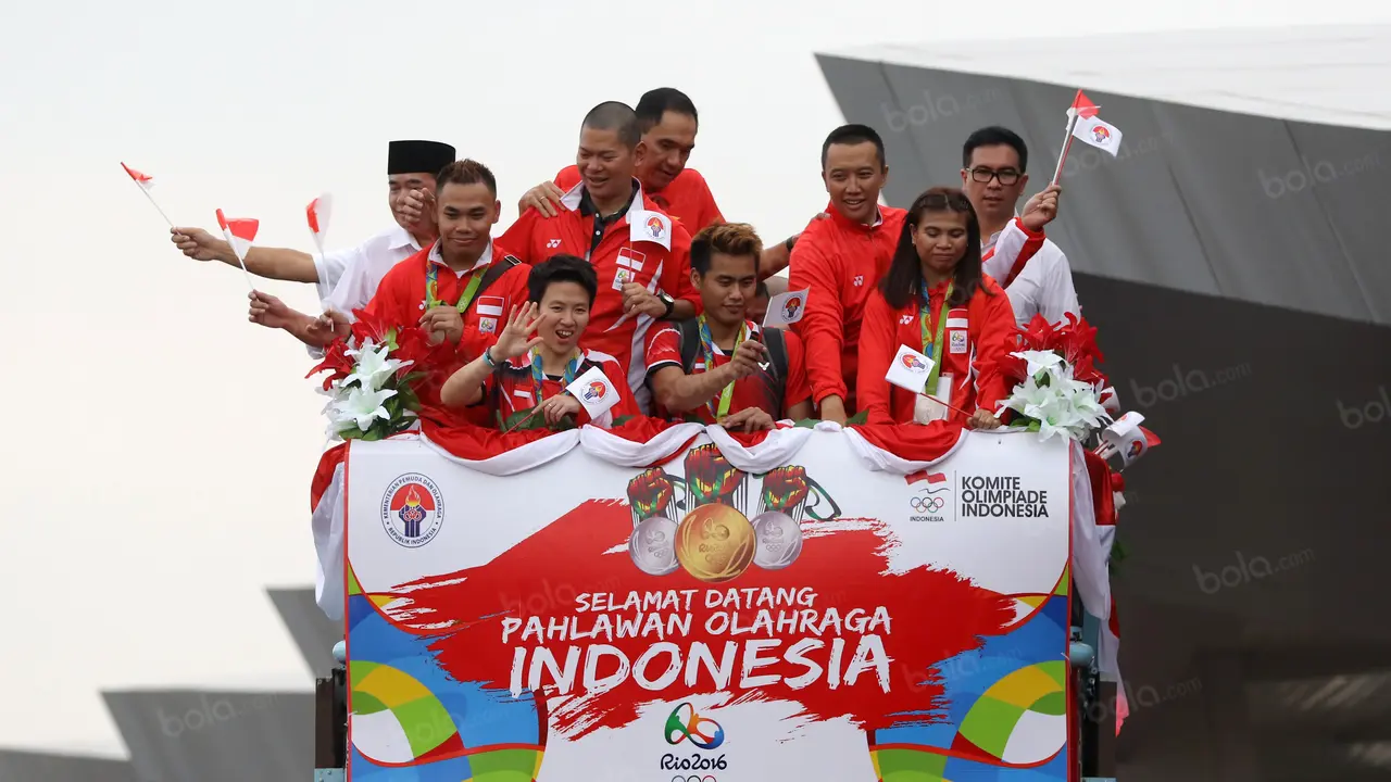 Tontowi Ahmad, Liliyana Natsir, Eko Yuli, Sri Wahyuni, Bola.com, Olimpiade Rio 2016, Medali Emas Bulutangkis