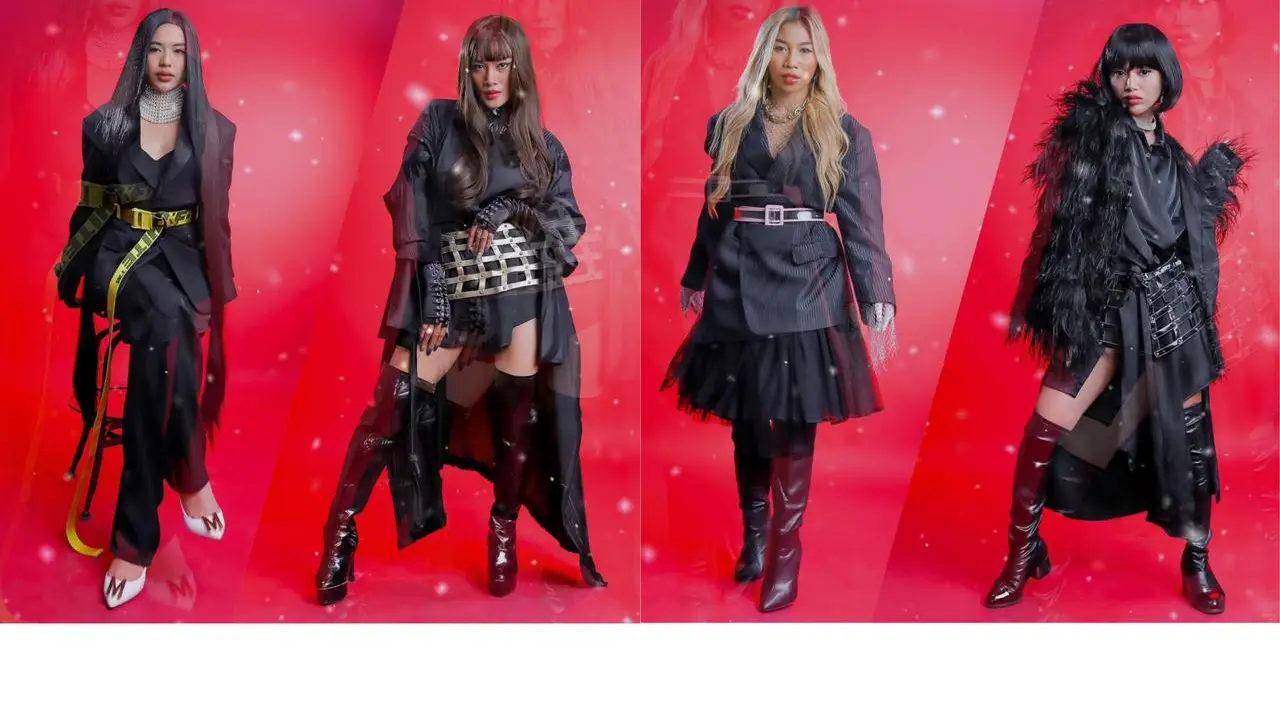 Girlband Pinkprint Team. (Foto: Dok. Tim Pinkprint Team)
