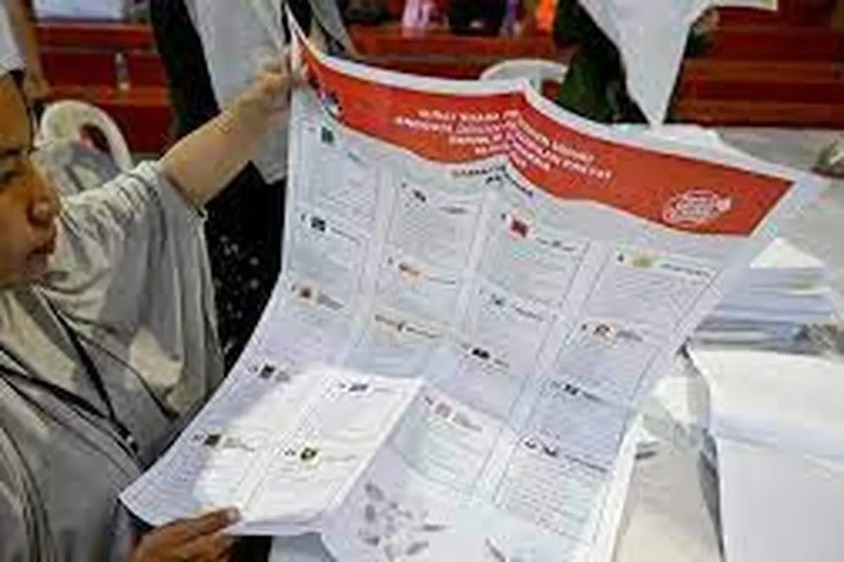 Ilustrasi proses pelipuatan surat suara pemilu 2024 (Istimewa)