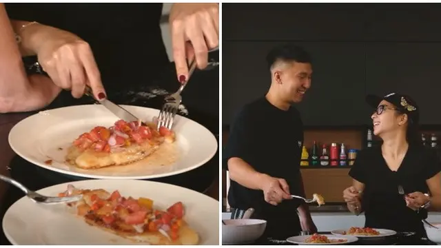 Romantis, Ini 6 Potret Indra Priawan Pertama Kali Masak Untuk Nikita Willy