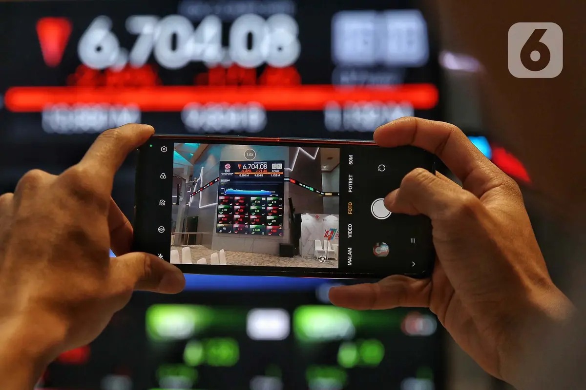Tertekan, IHSG Akhir Pekan Berada di Zona Merah