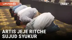 KLAIM UNGGUL HITUNG CEPAT, CALON BUPATI JEJE RITCHIE LANGSUNG SUJUD SYUKUR DAN MENANGIS
