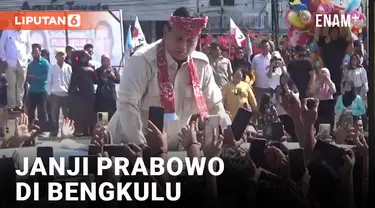 Ditemani Raffi Ahmad, Prabowo Kunjungi Bengkulu