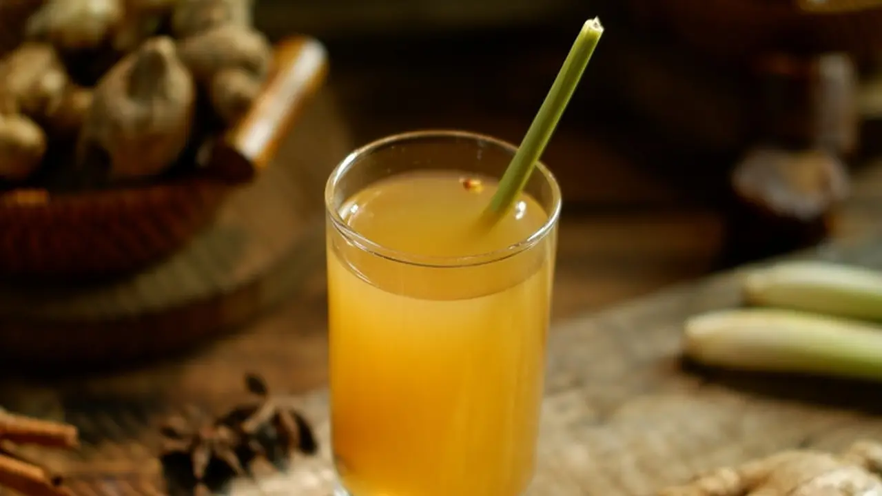 resep jahe jamu minuman