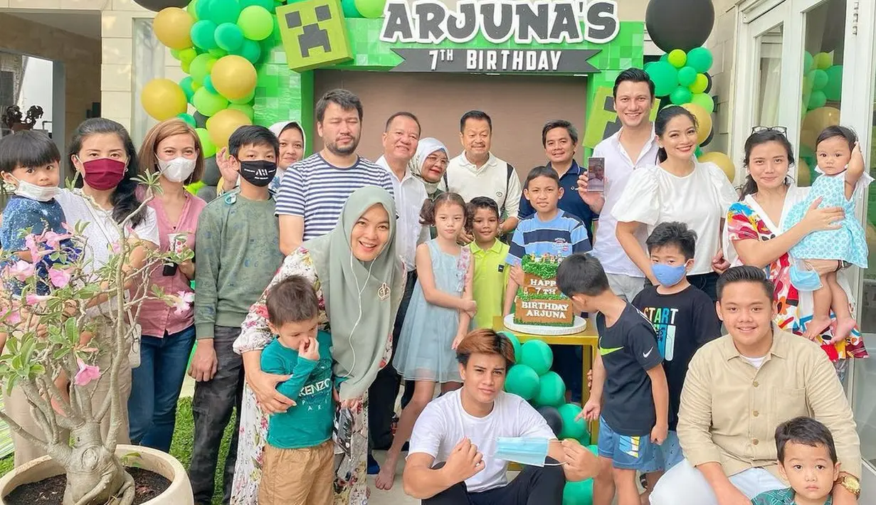 Arjuna Anak Titi Kamal dan Christian Sugiono (Instagram/titi_kamall)