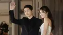 Seperti diketahui, Song Hye Kyo dan Song Joong Ki menikah pada 31 Oktober 2017 di Hotel Shilla. Pernikahan itu sendiri dilangsungkan secara tertutup. (Foto: Allkpop.com)