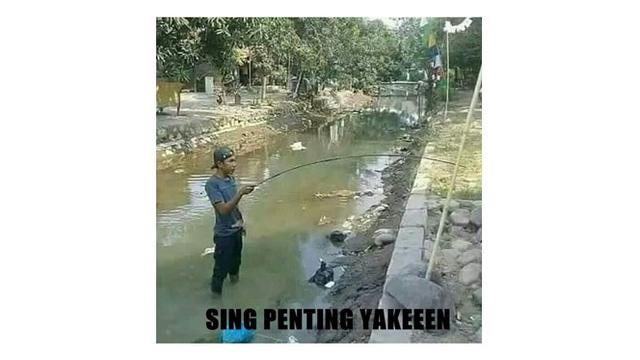 Aksi Kocak Saat Orang Mancing Ini Bikin Geleng-Geleng