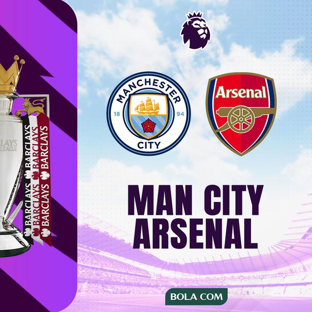 Liga Inggris - Man City Vs Arsenal