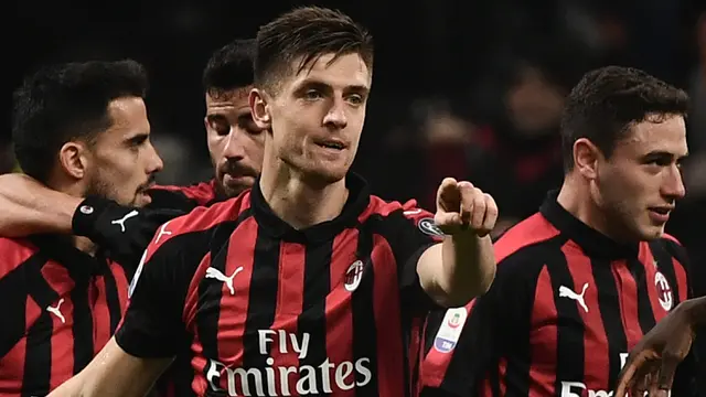 FOTO: Krzysztof Piatek Harapan Baru untuk Kebangkitan AC Milan