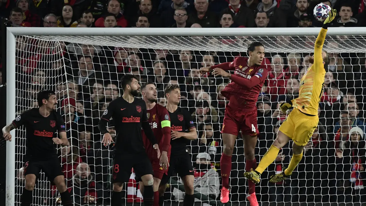 Aksi Jan Oblak Saat Singkirkan Liverpool di Liga Champions