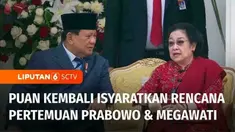 Puan Maharani kembali menyinggung soal rencana pertemuan Ketua Umum PDI Perjuangan, Megawati Soekarnoputri dengan Presiden terpilih, Prabowo Subianto. Puan menyebut kemungkinan nasi goreng kembali akan menjadi menu santapan dalam pertemuan tersebut.