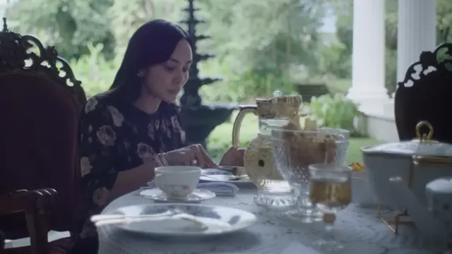 Masayu Anastasia sebagai Lasmini dalam film Janur Ireng. (Foto: Dok. MD Pictures)