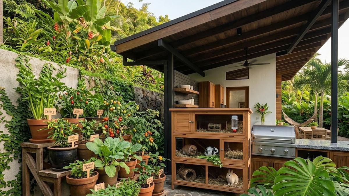 7 Cara Budidaya Kelinci dan Sayuran Organik di Pekarangan Rumah Sempit, Butuh Perencanaan Matang