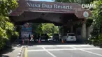 Polda Bali melakukan sterilisasi penginapan dan jalur yang akan digunakan Raja Salman dari bandara hingga ke penginapan, Rabu 1/3/2017
