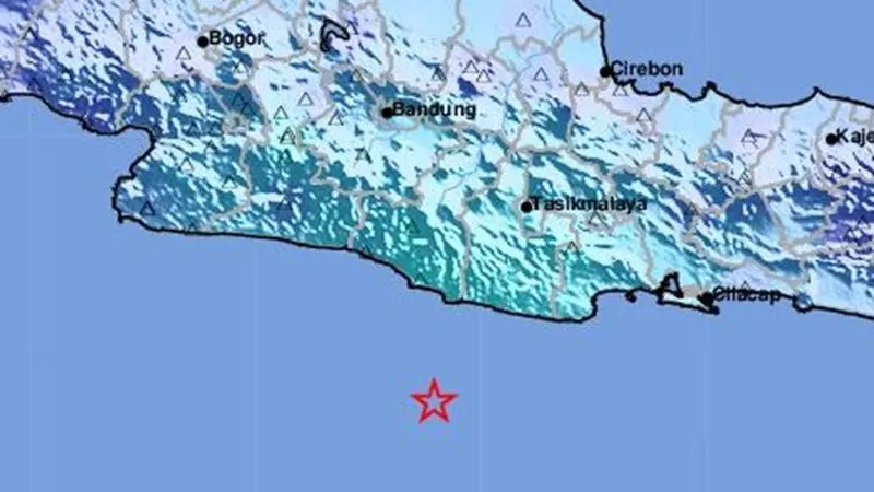 Gempa Kabupaten Pangandaran