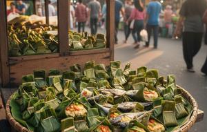 Ilustrasi Ide Jualan Pepes Tahu dan Ikan/Gemini AI