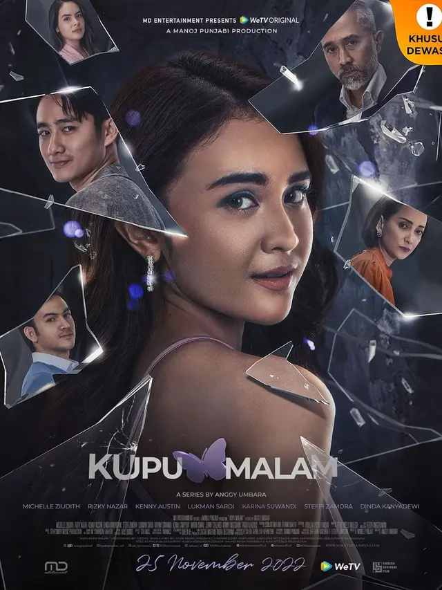 Poster serial Kupu Malam. (Foto: Dok. Instagram @manojpunjabimd)