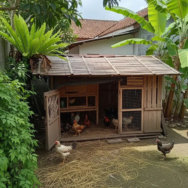 12 Barang Bekas yang Bisa Digunakan untuk Atap Kandang Ayam Tahan Panas
