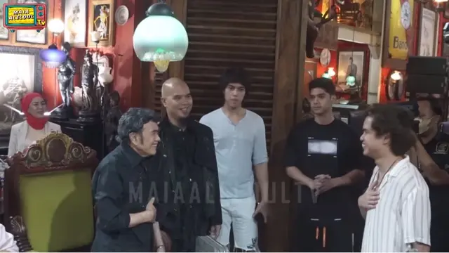 11 Momen Ulang Tahun Ahmad Dhani ke-50, Meriah Banget