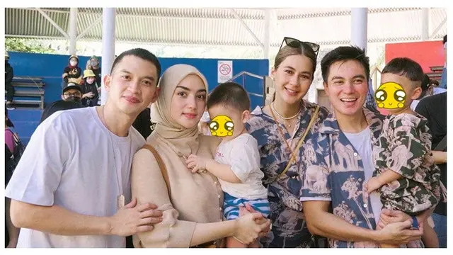 8 Potret Tamu Artis di Pesta Ulang Tahun Kiano Anak Baim Wong di Ancol