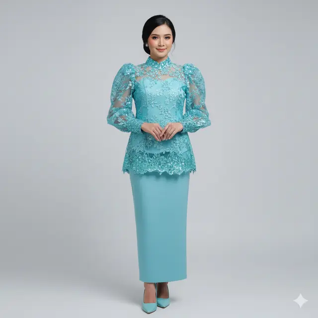 Model Kebaya Lengan Balon Modern untuk Anak Muda. Gemini