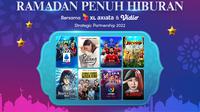 XL Axiata-Vidio Hadirkan Bonus Vidio Premium untuk Ramadan penuh hiburan. (Dok. Vidio/XL Axiata)