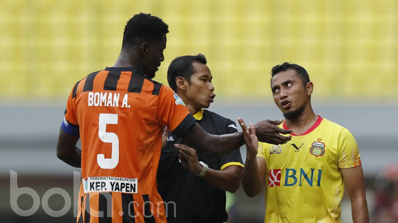 Bhayangkara FC Menang Tipis atas Perseru Serui