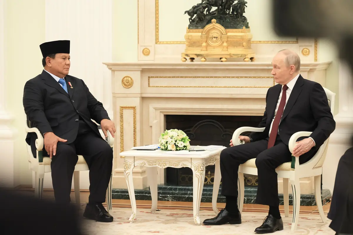 Pertemuan Empat Mata Prabowo dan Putin