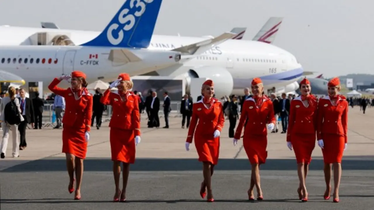 Seragam Pramugari Aeroflot