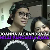Joanna Alexandra sudah mengajarkan anak-anak tentang nilai dari Pancasila.