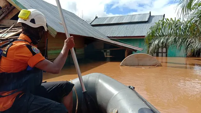 Rumah milik korban banjir yang rusak, akan digantikan dengan hunian sementara dan rumah permanen.(Liputan6.com/Ahmad Akbar Fua)