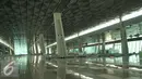 PT Angkasa Pura II (Persero) tengah melakukan tahap penyelesaian (finishing) pembangunan Terminal 3 Ultimate Bandara Internasional Soekarno Hatta, Tangerang, Banten, Rabu (27/1/2016). (Liputan6.com/Faisal R Syam) 