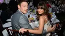 Lea Michelle pernah menjalin hubungan asmara dengan Cory Monteith. Cinta mereka pun bersemi berkat proses syuting drama musikal Glee beberapa tahun silam. (AFP/Bintang.com)