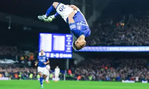 Namun Ipswich kini masih ada di posisi 18 klasemen sementara Liga Inggris 2024/2025. Sedangkan Chelsea tertahan di peringkat empat dengan raihan 35 poin dari 19 laga. (AP Photo/Richard Pelham)
