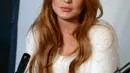 Para netizen pun tuai komentar pujian untuk Lindsay Lohan. "Alhamdulillah, ku yakin dirimu pasti bisa," tulis suatu akun pada keterangan foto tersebut. (AFP/Bintang.com)