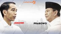 Banner Infografis Elektabilitas Jokowi Vs Prabowo. (Liputan6.com/Triyasni)
