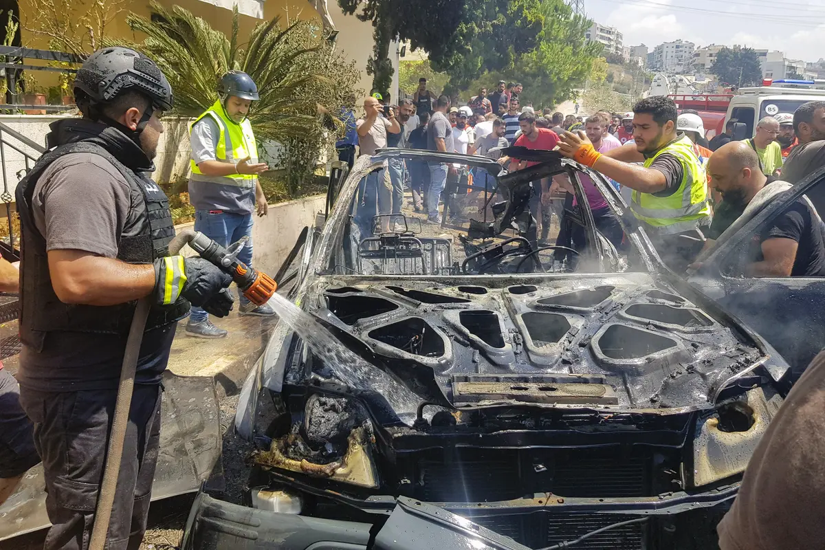 Israel Serang Lebanon Lagi, Ledakkan Mobil di Kota Sidon