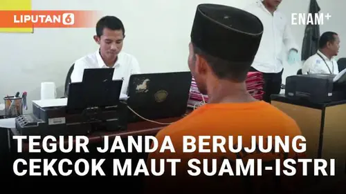 VIDEO: Cekcok karena Tegur Sapa dengan Janda, Pria di Lombok Tengah Habisi Istri