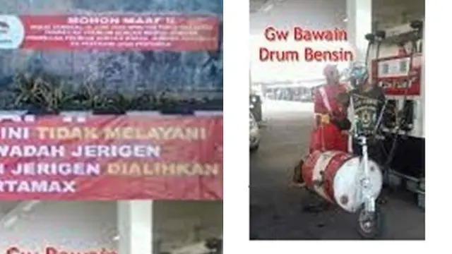 6 Tulisan Maaf di Pom Bensin Ini Bikin Tepuk Jidat