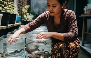 7 Cara Membersihkan Galon Bekas Sebelum Dipakai Sebagai Kolam Mini yang Higienis dan Tahan Lama