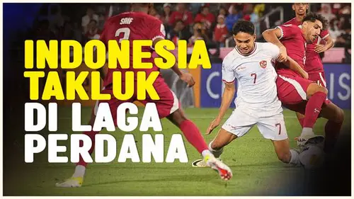 VIDEO: Timnas Qatar Raih Poin Penuh di Laga Perdana Piala Asia U-23 2024, Setelah Melawan 9 Pemain Timnas Indonesia U-23