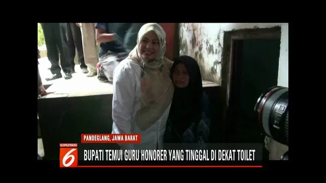 Guru honorer yang tinggal di samping toilet sekolah telah mendapat bantuan berupa rumah permanen dan modal jualan dari Bupati Magelang, TNI-Polri, dan berbagai elemen masyarakat lain.