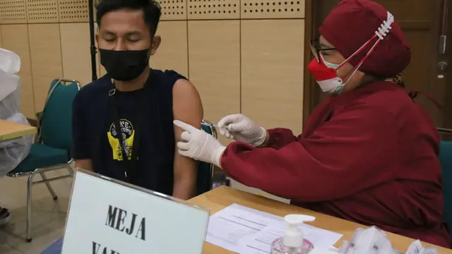 Kegiatan sentra vaksinasi IPSM Nasional