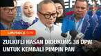 Ketua Umum Partai Amanat Nasional, Zulkifli Hasan mendapat dukungan dari total 38 DPW PAN untuk kembali memimpin PAN  sebagai Ketua Umum di periode selanjutnya.