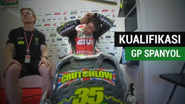 VIDEO: Cal Crutchlow Pole Position, Valentino Rossi Ke-10