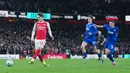 Dowman resmi menjadi pencetak gol termuda sepanjang sejarah kompetisi Liga Inggris pada usia 16 tahun 73 hari. (AP Photo/Kin Cheung)