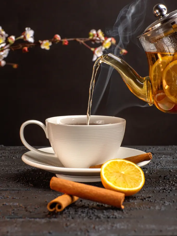 teh lemon kayu manis